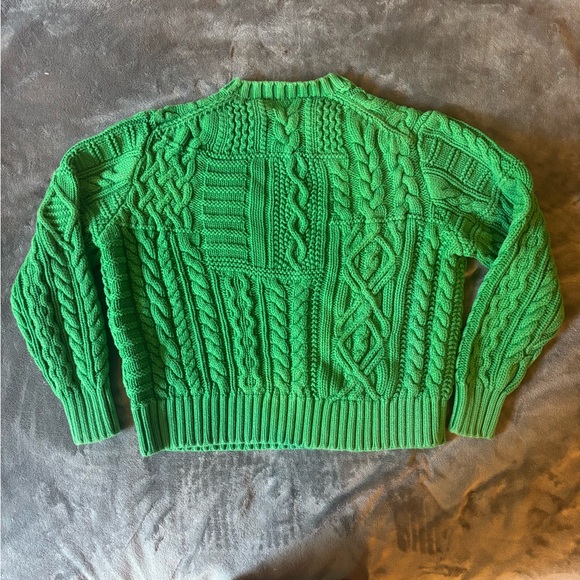 Polo Ralph Lauren Aran Flag Sweater S - Picture 7 of 10